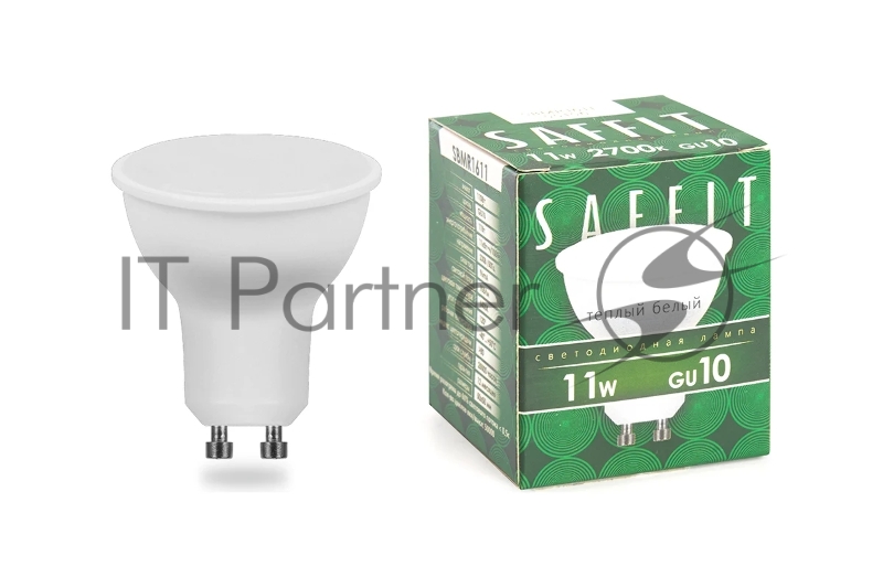 Лампа светодиодная LED 11вт 230в GU10 теплый