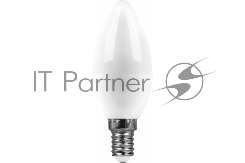 Лампа светодиодная LED 11вт E14 дневной матовая свеча