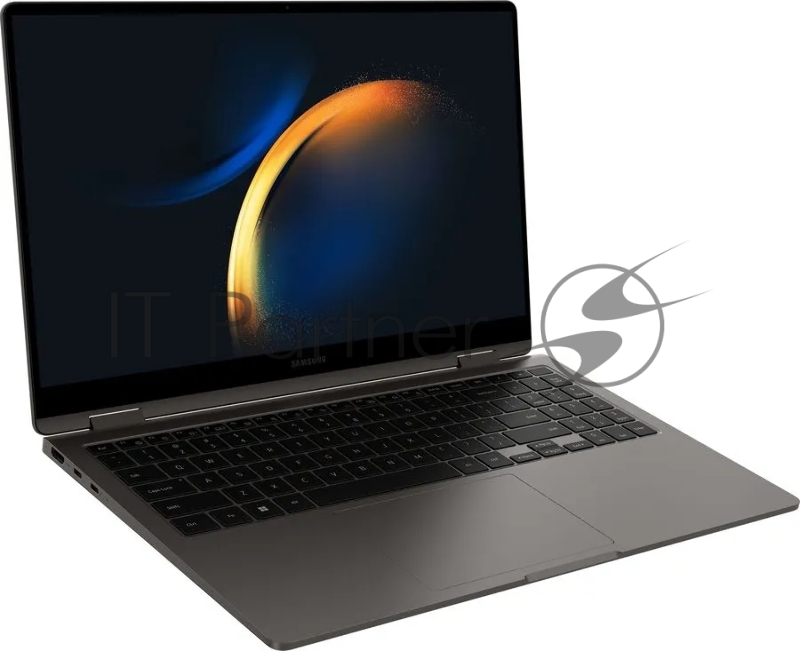 Ноутбук Samsung Galaxy book 3 360 NP750 Core i7 1360P 16Gb SSD512Gb Intel Iris Xe graphics 15.6 AMOLED Touch FHD (1920x1080) Windows 11 Home Multi Language 64 dk.grey WiFi BT Cam (NP750QFG-KA2US)