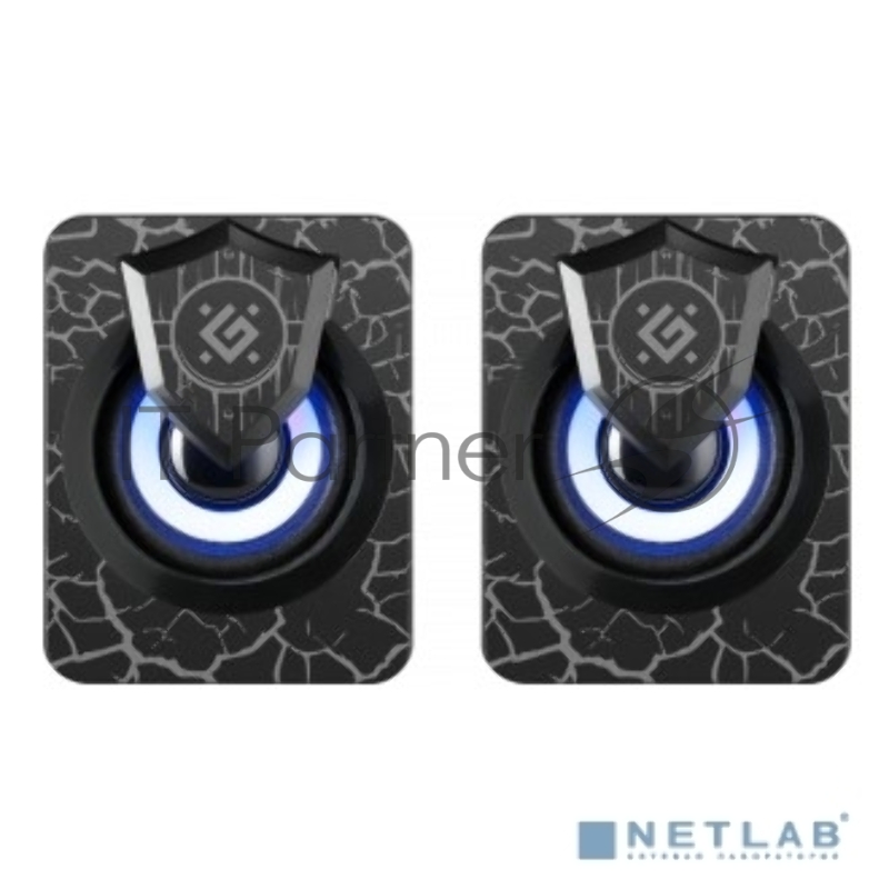 Акустическая 2.0 система Defender Onyx 6Вт, подсветка, питание от USB