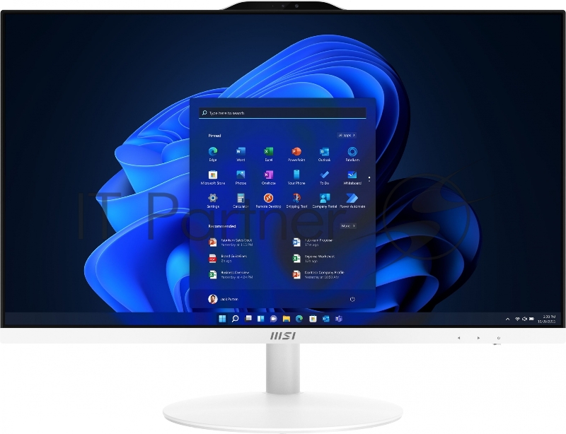 Моноблок MSI Pro AP272 13M-434RU 27 Full HD i7 13700 (2.1) 16Gb SSD1Tb UHDG 770 Windows 11 Professional GbitEth WiFi BT 120W клавиатура мышь белый 1920x1080