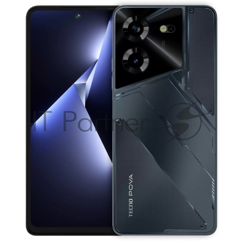 Смартфон Tecno Pova 5 LH7n 8/128Gb Mecha Black (TCN-LH7N.128.MEBK)