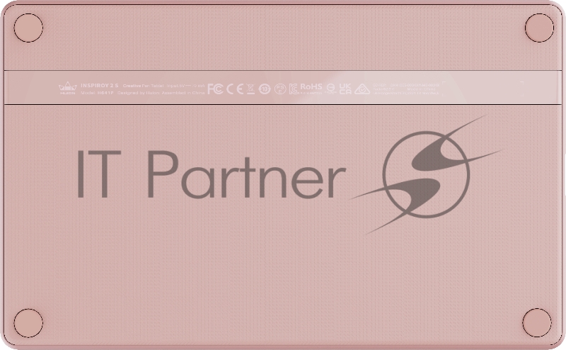 Графический планшет Huion INSPIROY 2 S H641P Pink