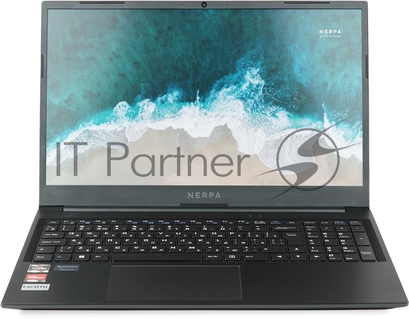 Ноутбук Nerpa Caspica A352-15 15.6(1920x1080 (матовый) IPS)/AMD Ryzen 3 5300U(2.6Ghz)/8192Mb/512SSDGb/ Radeon/BT/WiFi/36WHr/war 1y/1.59kg/Titanium Black/noOS