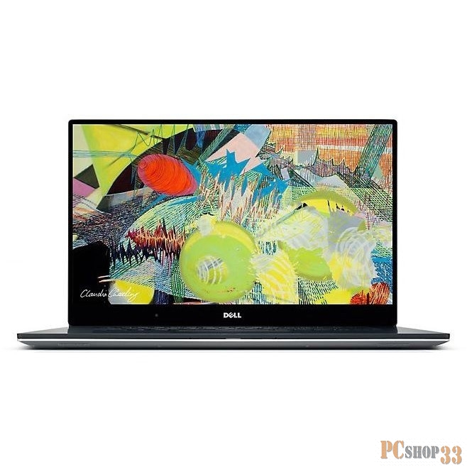 Ноутбук Dell XPS 15 9570-6658 (Core i7 8750H-2.20ГГц, 16ГБ, 512ГБ SSD, GFGTX1050Ti, WiFi, BT, WebCam, 15.6, 3840x2160, W10 Pro), серебр.