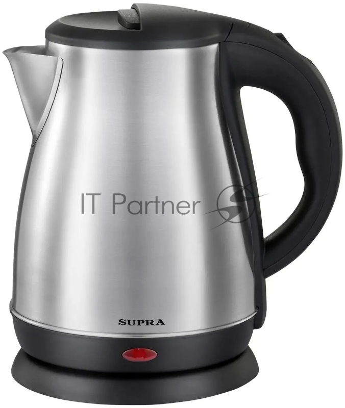 Чайник электрический Supra KES-1822 1.8л. 1500Вт серебристый/черный (корпус: нержавеющая сталь)