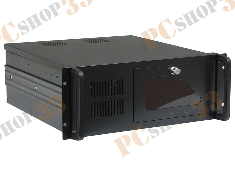 Серв. корпус 4U 19 RM Procase B430-B-0, CEB, черный (без БП)