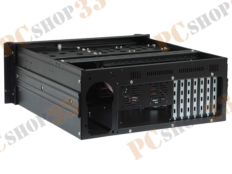 Серв. корпус 4U 19 RM Procase B430-B-0, CEB, черный (без БП)