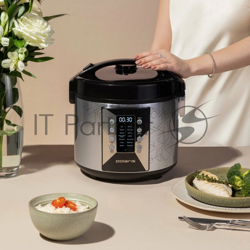 Мультиварка Polaris IQ Home PMC 0524 черный/серебристый