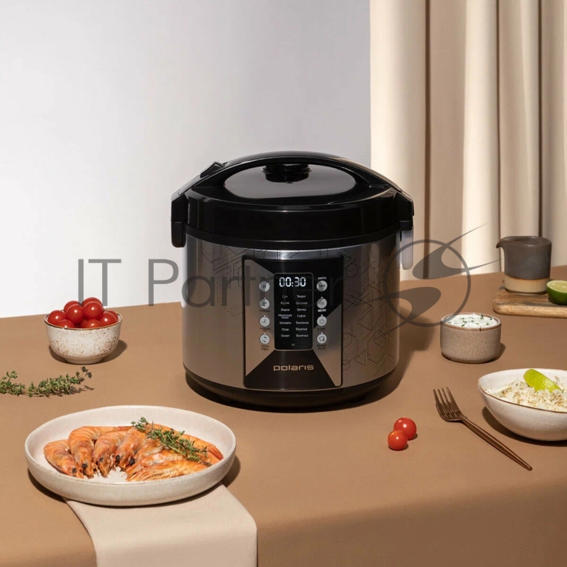 Мультиварка Polaris IQ Home PMC 0524 черный/серебристый