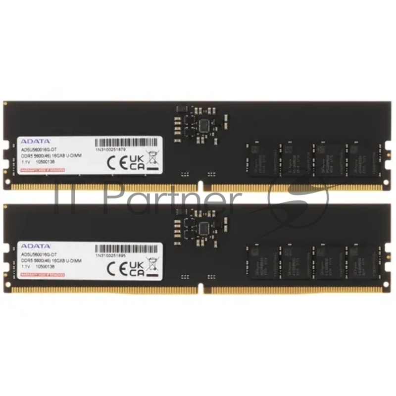 Модуль памяти DIMM 32GB DDR5-5600 AD5U560016G-DT ADATA