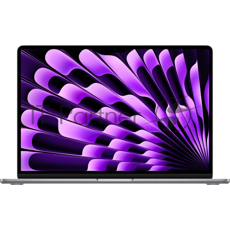 Ноутбук Apple MacBook Air A2941 M2 8 core 8Gb SSD256Gb/10 core GPU 15.3 IPS (2880x1864) Mac OS grey space WiFi BT Cam (MQKP3RU/A)