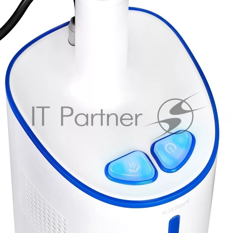 Пылесос паровой Kitfort КТ-5157-3 1000Вт белый/синий