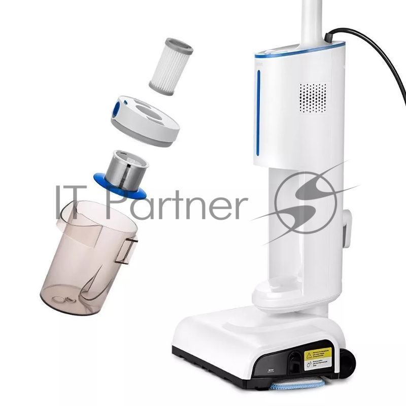 Пылесос паровой Kitfort КТ-5157-3 1000Вт белый/синий