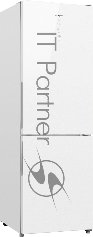 Холодильник Weissgauff WRK 1850 D Full NoFrost White Glass 2-хкамерн. белое стекло (двухкамерный)