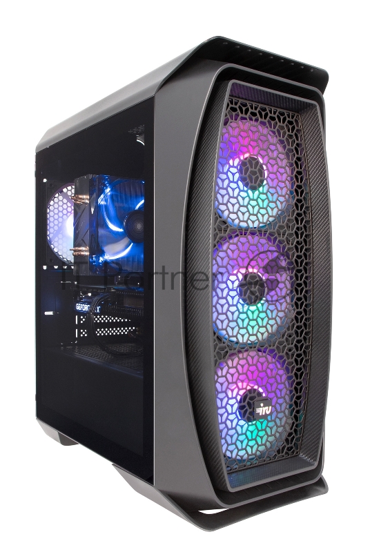 Компьютер IRU Game 310H5GMA MT i5 11400F (2.6) 16Gb SSD1Tb RX 6600 8Gb Free DOS GbitEth 650W черный (1926426)