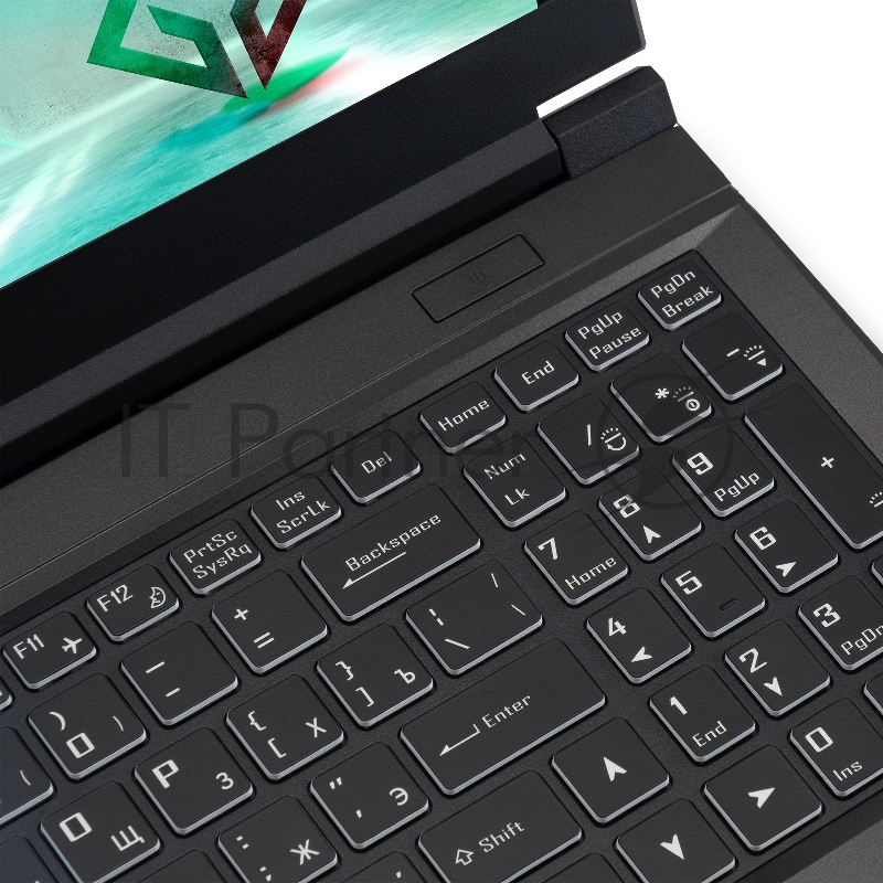 Ноутбук GMNG Rush Core i7 12700H 32Gb SSD1Tb NVIDIA GeForce RTX 3060 6Gb 15.6 IPS QHD (2560x1440) noOS dk.grey WiFi BT Cam 3410mAh (MN15P7-BEСN02)