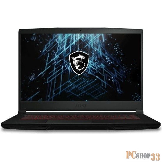 Ноутбук MSI GF63 Thin 11UC-1605XRU Core i5 11400H 8Gb SSD512Gb NVIDIA GeForce RTX 3050 4Gb 15.6 IPS FHD (1920x1080) noOS black WiFi BT Cam (9S7-16R612-1605)