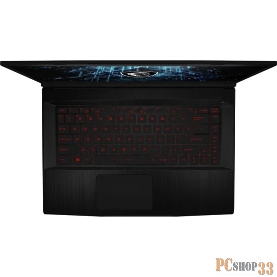 Ноутбук MSI GF63 Thin 11UC-1605XRU Core i5 11400H 8Gb SSD512Gb NVIDIA GeForce RTX 3050 4Gb 15.6 IPS FHD (1920x1080) noOS black WiFi BT Cam (9S7-16R612-1605)