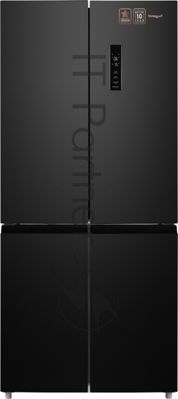 Холодильник Weissgauff WCD 590 NoFrost Inverter Premium Biofresh Dark Inox