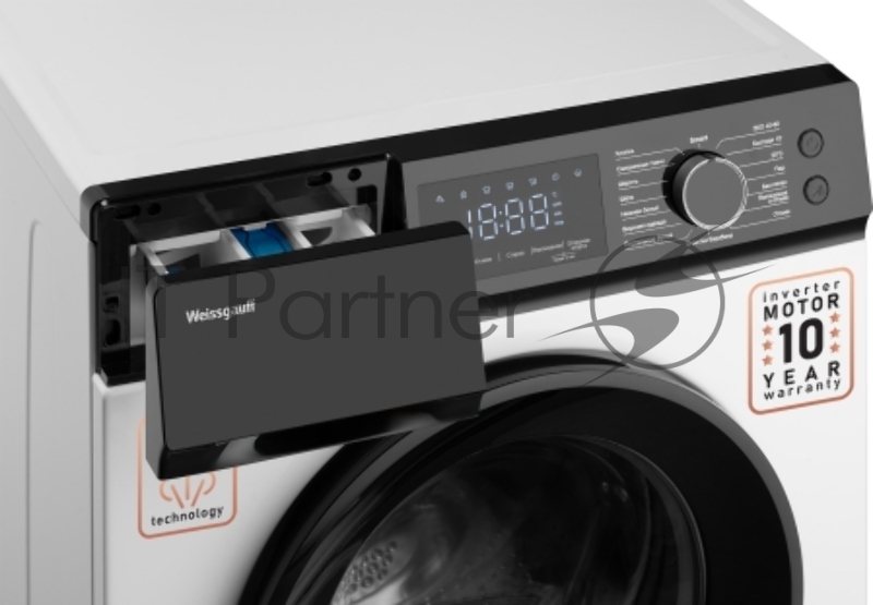 Стиральная машина Weissgauff WM 45127 Inverter Steam Touch
