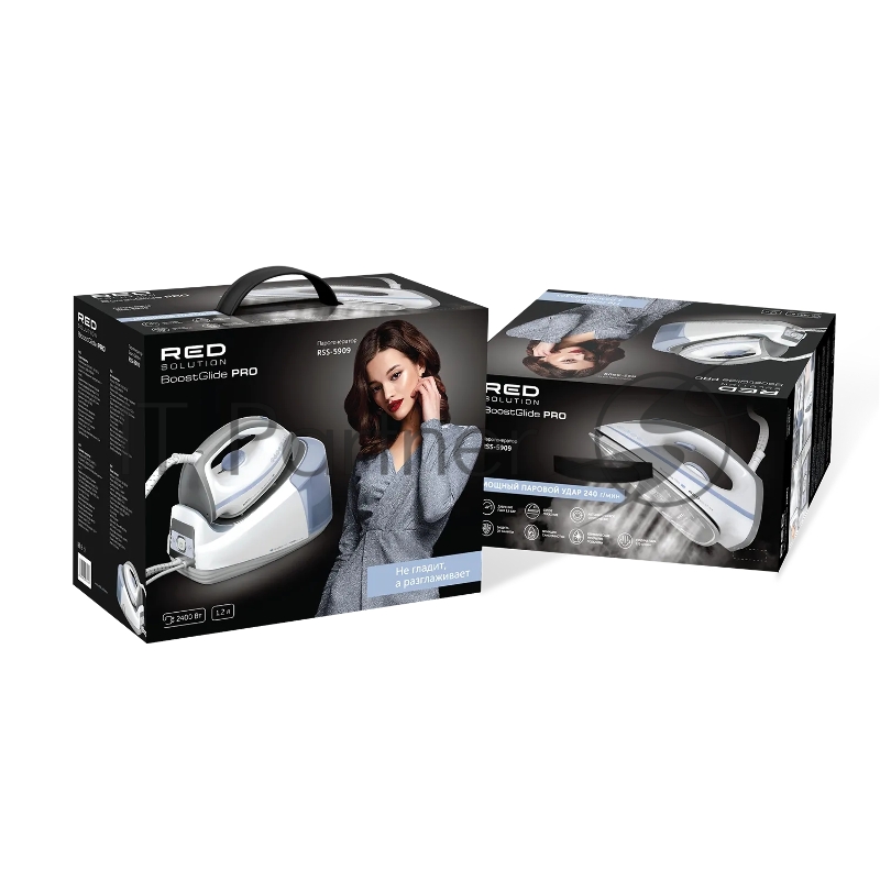 Парогенератор Red Solution RSS-5909 2400Вт белый/голубой