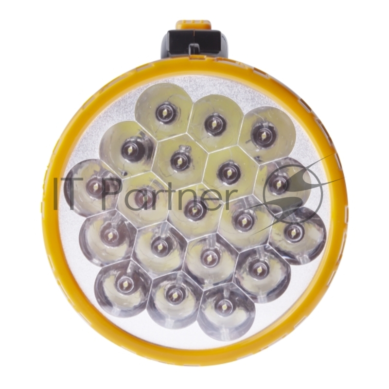 Фонарик кемпинговый походный ударопрочный водонепроницаемый, встроенный светильник, 2 режима, 19 LED TSP19 Трофи