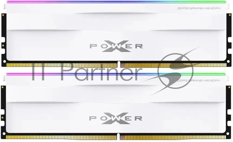Модуль памяти Silicon Power 32GB 6000МГц XPOWER Zenith RGB DDR5 CL40 DIMM (KIT of 2) 2Gx8 SR White