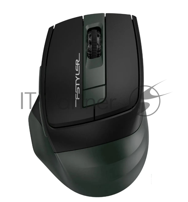 Мышь A4Tech Fstyler FB35CS темно-зеленый/черный оптическая (2000dpi) silent беспроводная BT/Radio USB (5but)