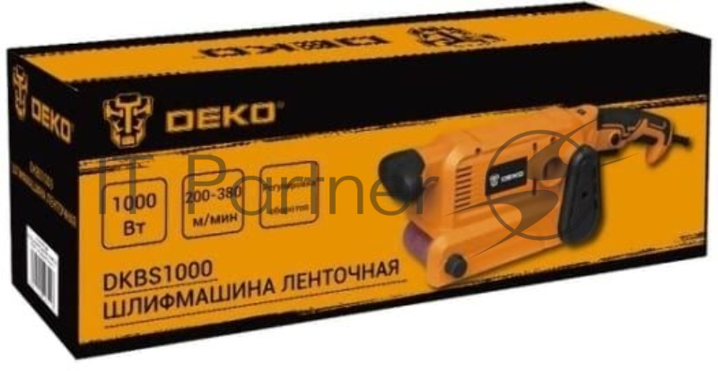 Ленточная шлифовальная машина Deko DKBS1000 1000Вт шир.ленты 76мм (063-4353)