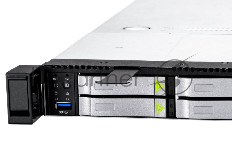 Компьютерный корпус IW-RS110-07 2*750W, AcBel R1BA2751A, with UL62368*2/PDB AcBel R1BU4751A/FAN 4056mm*6/SLIMSAS *10 BP/2.5/3.5 hot-swap HDD tray (gray color) *10/EAR SET - ear+plastic holder/handle/28RAIL/power cord*2/I/O shield universal/Riser Card