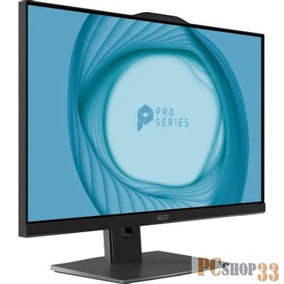 Моноблок MSI Pro AP243TP 12M-063RU 23.8 Full HD Touch i7 12700 (2.1) 16Gb SSD512Gb UHDG 770 Windows 11 Professional GbitEth WiFi BT 120W клавиатура мышь Cam черный 1920x1080