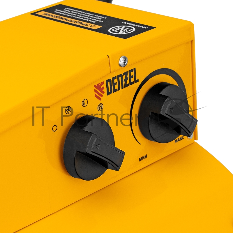 Тепловая пушка SFH-15000, 400 В, 1400 м3/ч, 3 реж. вентилятор,7500/15000 Вт// Denzel