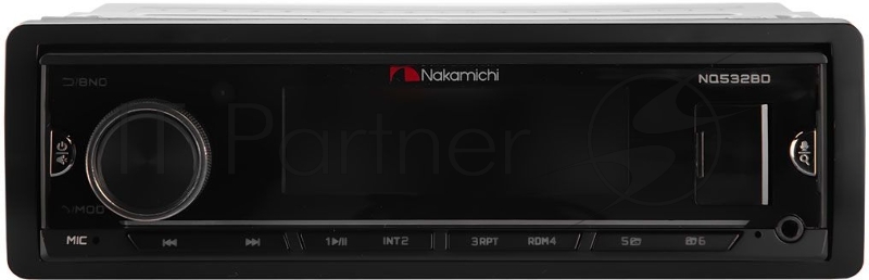 Автомагнитола Nakamichi NQ532BD 1DIN 4x50Вт