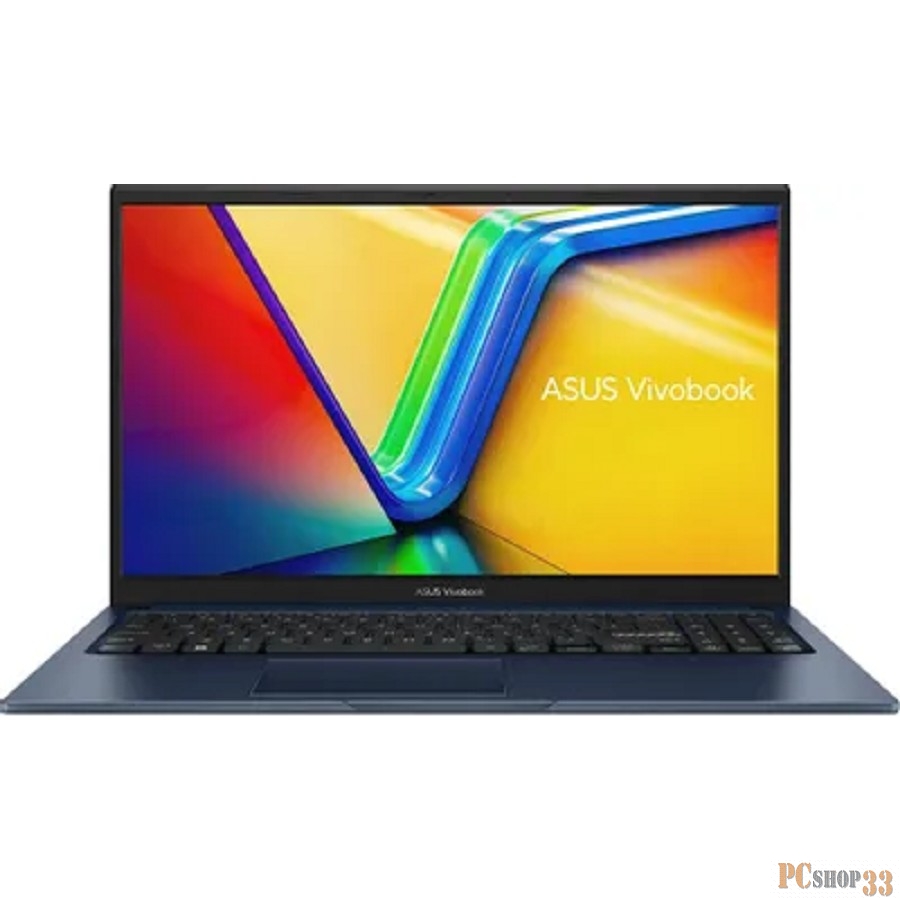 Ноутбук Asus VivoBook X1504ZA-BQ585W Core i3 1215U 8Gb SSD256Gb Intel UHD Graphics 15.6 IPS FHD (1920x1080) Windows 11 Home blue WiFi BT Cam (90NB1021-M00W00)