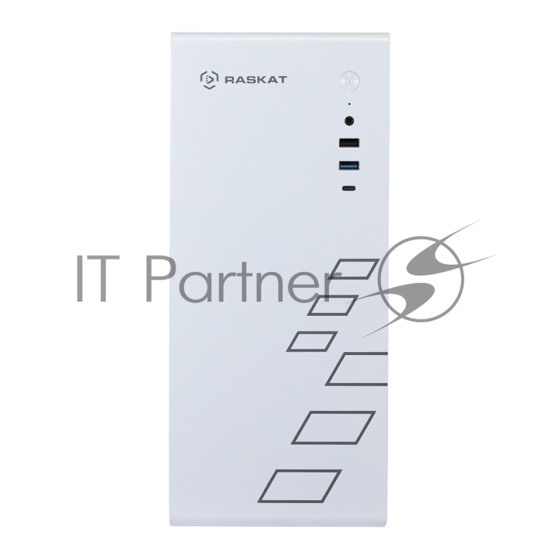 Компьютер Raskat Standart 300 (Intel Core i3 10100, RAM 16Gb, SSD 480Gb, no OS, kb+ms, white)