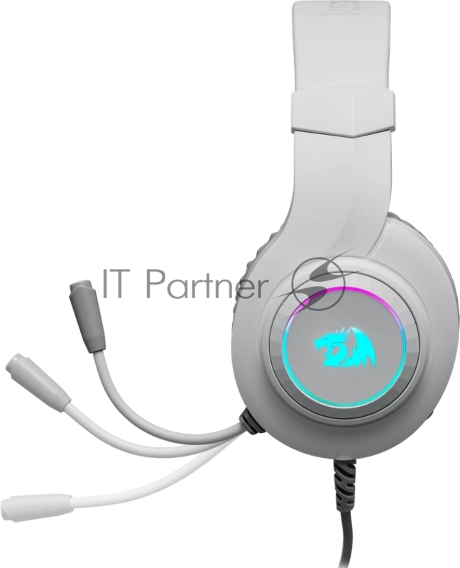 Игровые наушники Defender Hylas Белые, RGB, 3.5 Jack Redragon (70840)