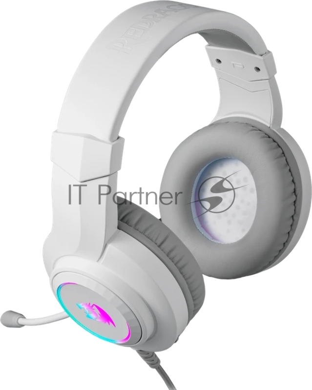 Игровые наушники Defender Hylas Белые, RGB, 3.5 Jack Redragon (70840)
