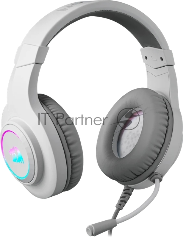 Игровые наушники Defender Hylas Белые, RGB, 3.5 Jack Redragon (70840)