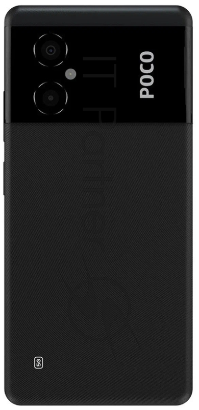 Смартфон Xiaomi POCO M4 5G 4+64 Power Black (MZB0BF1RU) 16,71 см (6.58) 20:9 2400 x 1080, 4x2.20 GHz Cortex-A76 + 4x2.0 Cortex-A55, 8 Core, 4 GB, 64 GB, 13Mpix+2Mpix/8Mpix, 2 Sim, 2G, 3G, LTE, 5.2, WiFi 802.11 a/b/g/n/ac/ax, NFC, A-GPS, GALILEO, BEID