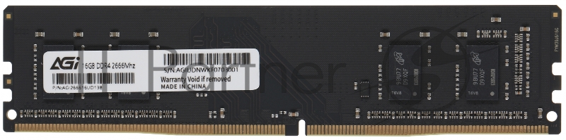 Память DDR4 16GB 2666MHz AGi AGI266616UD138 UD138 OEM PC4-21300 DIMM 288-pin 1.2В OEM