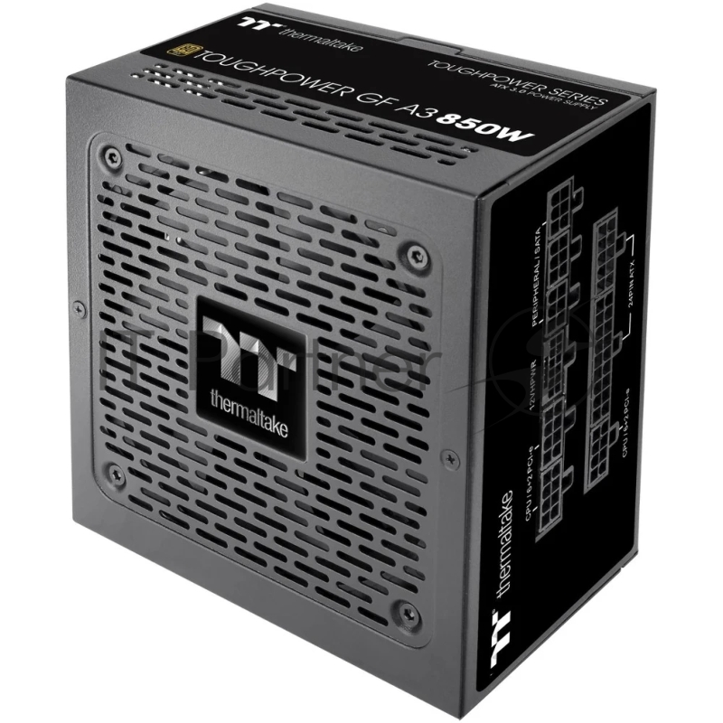 Блок питания Thermaltake Toughpower GF A3/0850W/Fully Modular/Non Light/Full Range/Analog/80 Plus Gold/EU/JP Main CAP PS-TPD-0850FNFAGE-H All Flat Cables/Gen 5