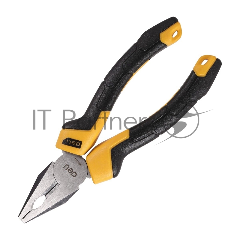 Комбинированные плоскогубцы Deli DL2006Z 160мм, сталь CrV, прорезиненная двухкомпонентная ручка