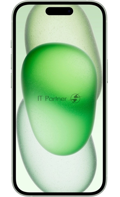 Смартфон Apple A3090 iPhone 15 128Gb зеленый моноблок 3G 4G 1Sim 6.1 1179x2556 iOS 17 48Mpix 802.11 a/b/g/n/ac/ax NFC GPS Protect