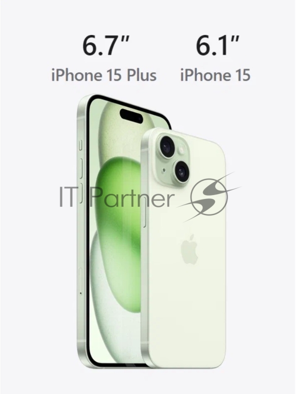 Смартфон Apple A3090 iPhone 15 256Gb розовый моноблок 3G 4G 1Sim 6.1 1179x2556 iOS 17 48Mpix 802.11 a/b/g/n/ac/ax NFC GPS Protect