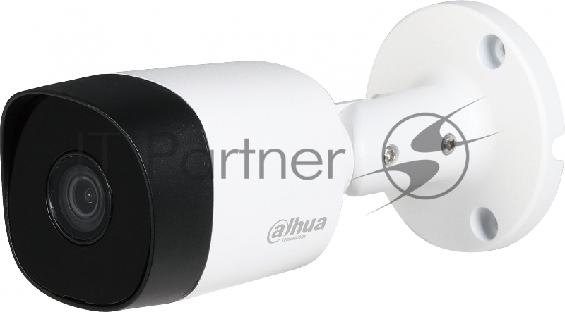 Камера видеонаблюдения аналоговая Dahua DH-HAC-B2A21P-0280B 2.8-2.8мм цв.