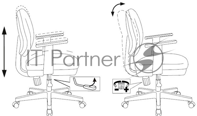 Кресло детское Бюрократ CH-W356AXSN голубой Velvet 86 крестов. пластик пластик белый
