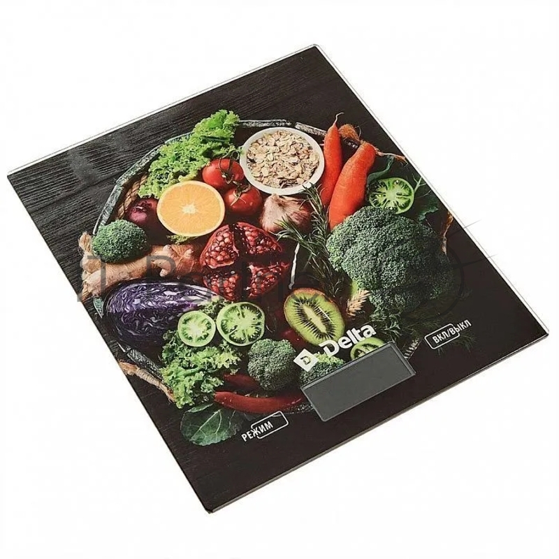 Весы настольные электронные DELTA KCE-71 Здоровое питание : 5 кг, стекло (12)