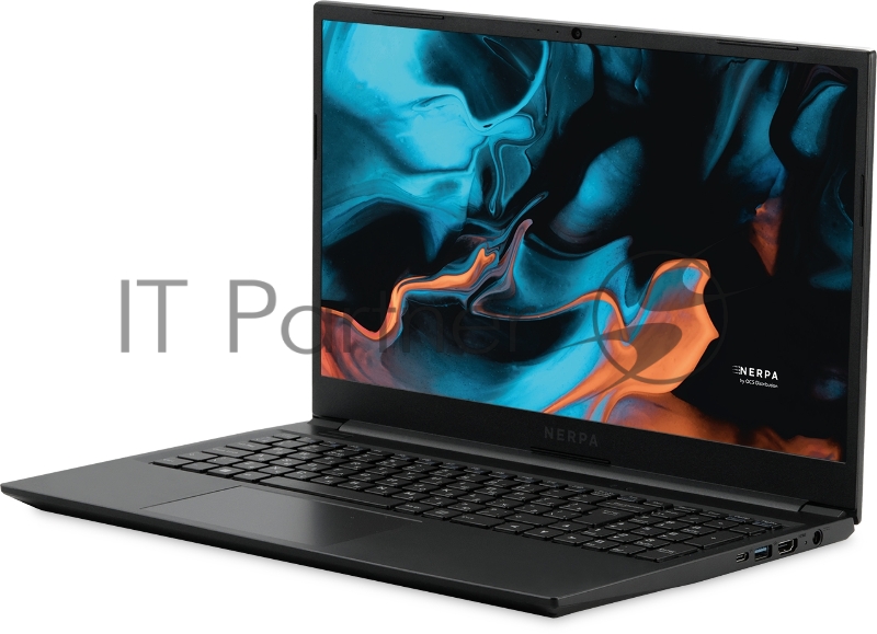 Ноутбук Nerpa Caspica A552-15 15.6(1920x1080 (матовый) IPS)/AMD Ryzen 5 5625U(2.3Ghz)/8192Mb/512SSDGb/ Radeon/BT/WiFi/49WHr/war 1y/1.75kg/Titanium Black/Win11Pro