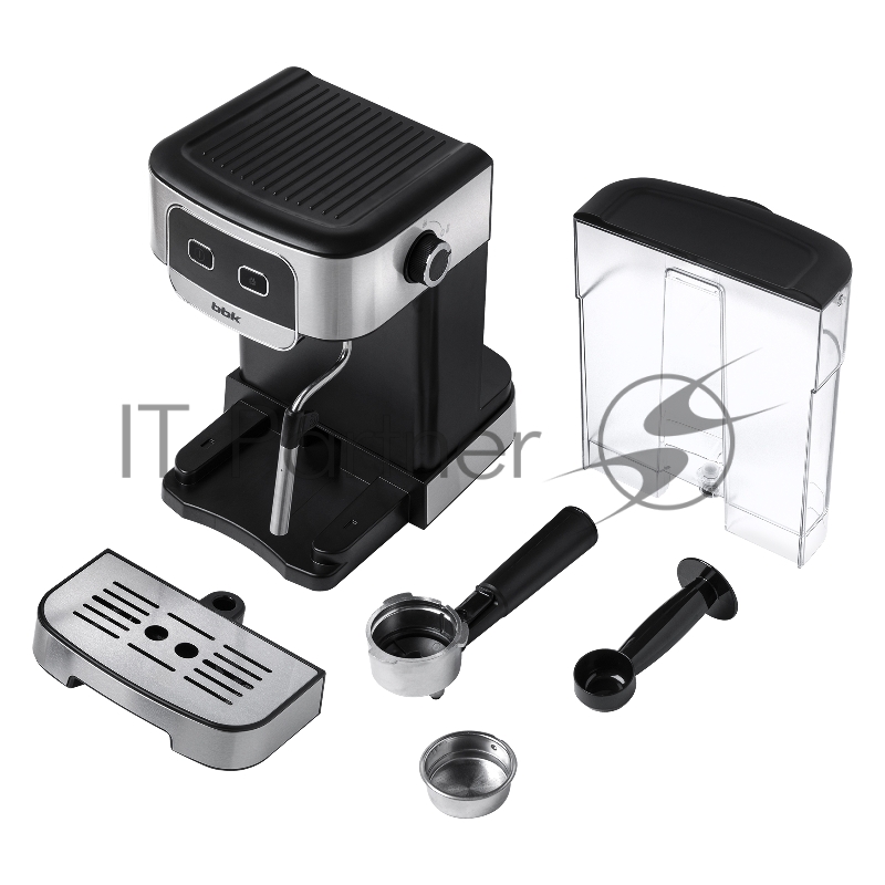 Кофеварка BBK BCM1500 черный/нержавеющая сталь